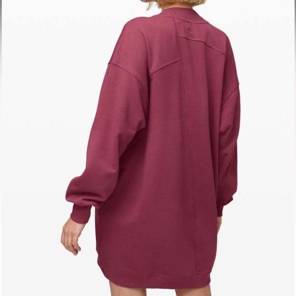Lululemon Broken Beats Sweater Dress Plumful - Picture 3 of 9